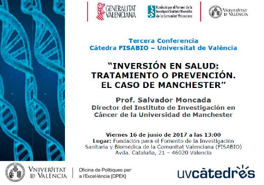 Tercera Conferència Càtedra FISABIO-Universitat de València